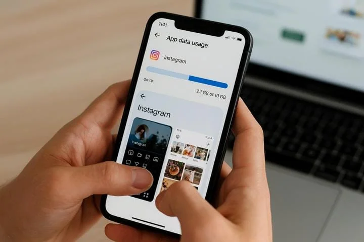 Instagram Datenverbrauch