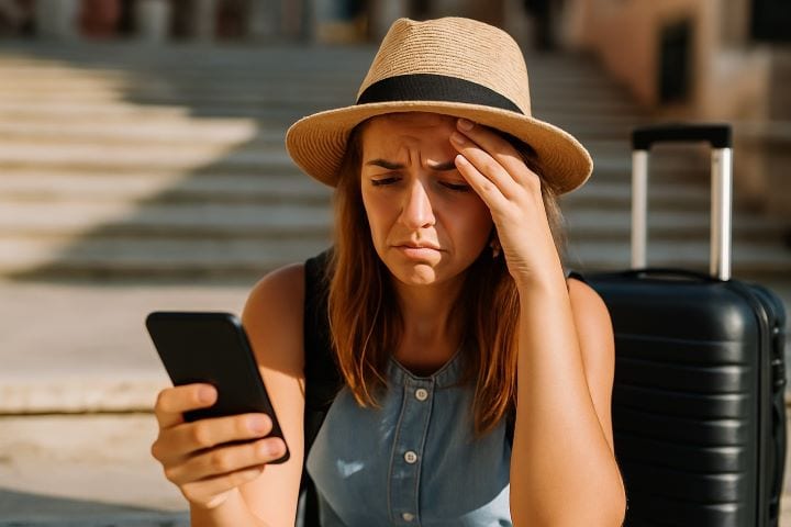 Reise-Fails ohne eSIM